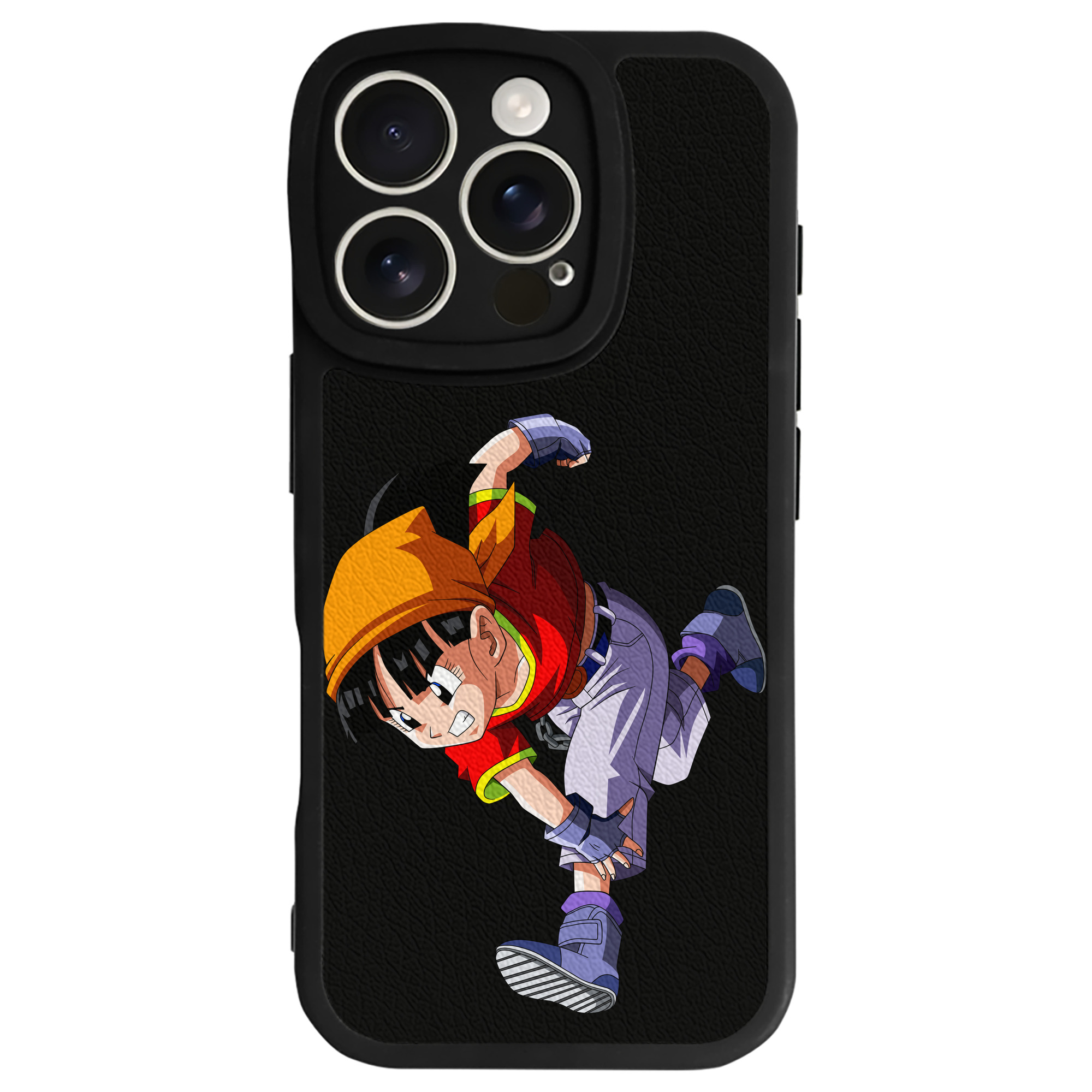 （画像用） ドラゴンボール パン DRAGON BALL Pan 【iPhone 16シリーズ対応】シリコンスマホケース（レザー調） 材質：シリコン